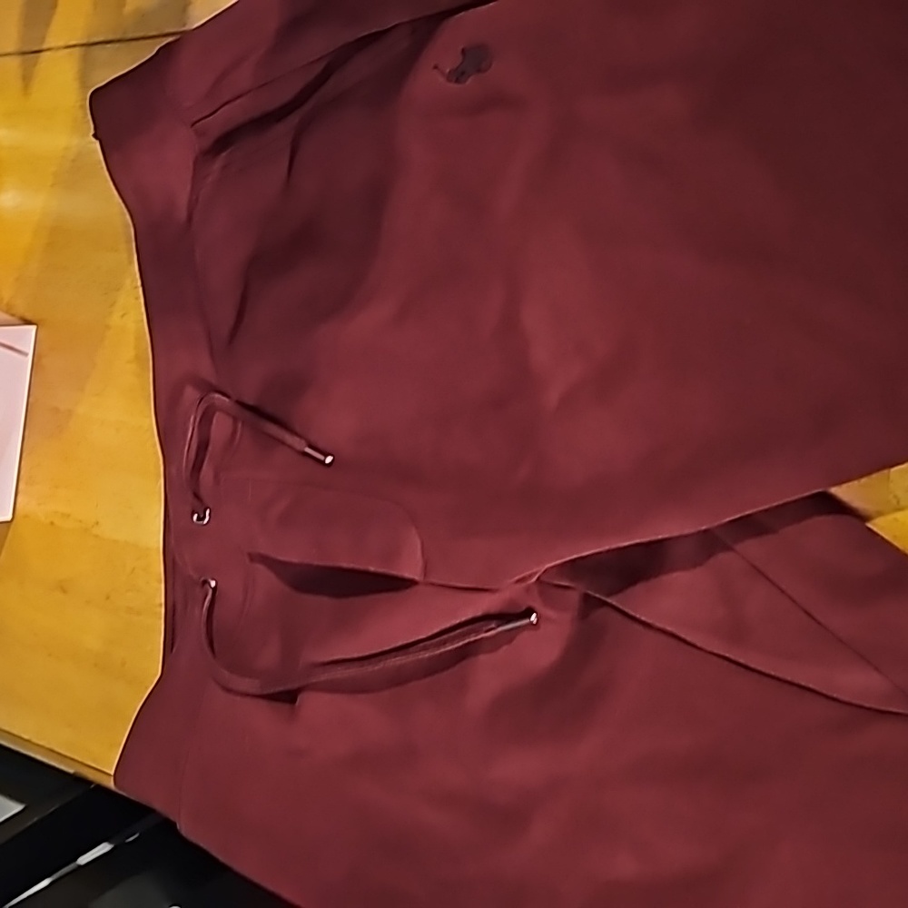 Burgundy Ralph Lauren Polo sweatpants